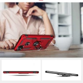 Xiaomi Redmi 9C Kılıf Yüzüklü Zırh Tank Vega - 3