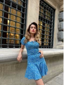 Baskılı etekli takım thumbnail 1