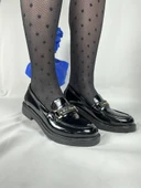 KB-803 Kömür Rugan Günlük Kadın Babet thumbnail 12