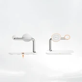 Recci RCW-20 Prestige Serisi 3in1 M-safe 15W Hızlı Şarj Özellikli Magnetik Kablosuz Şarj Standı - 7