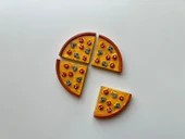 4 Dilim Pizza Magnet thumbnail 1