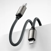Recci RS35CL Type-C to Lightning PD 30W Örgü Tasarımlı Hızlı Şarj Özellikli Data ve Şarj Kablosu 1M - 4