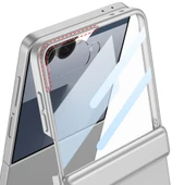 Samsung Galaxy Z Flip 7 Kılıf Kıpta Standlı Kapak thumbnail 9