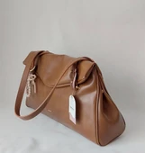 261SY918 Model Sarach Marka Taba Renk Omuz Çantası - 2