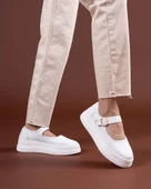 Lunni Beyaz Keten Spor Ayakkabı thumbnail 6