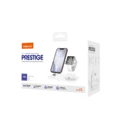 Recci RCW-20 Prestige Serisi 3in1 M-safe 15W Hızlı Şarj Özellikli Magnetik Kablosuz Şarj Standı - 4