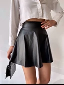 Kısa deri çan etek h26599 thumbnail 7