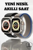 49MM Ekranlı, Kan Basıncı ve Adımsayar Özellikli Bluetooth Akıllı Saat thumbnail 1