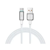 Recci RS42C Lamp Display Serisi USB-A to Type-C 100W Hızlı Şarj Özellikli Data ve Şarj Kablosu 1.5M - 8