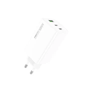 Recci RC110E Type-C PD & USB-A GaN Teknolojili QC3.0 Hızlı Şarj Başlığı 100W - 5