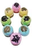 8 Adet Renkli Doğal Kokulu Ayak Banyo Peeling Nem Bombası Pedikür Nem Topu - 1