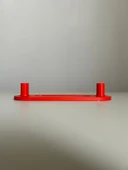 İnel 96mm Kırmızı Mobilya Kulpu 4 Adet - 3