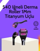 Evde Güvenli Kullanım İçin Titanyum Derma Roller – Siyah Saplı thumbnail 1