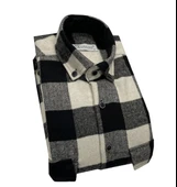 Fabio Cassani Erkek Kışlık HAKİKİ Oduncu Gömleği - 7397 - 3