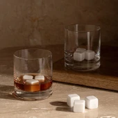 Mermer Buz Taşı Seti Beyaz 2*2 cm- 9'lu - 2