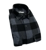 Fabio Cassani Erkek Kışlık HAKİKİ Oduncu Gömleği - 7396 thumbnail 3