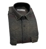 Fabio Cassani Erkek Kışlık HAKİKİ Oduncu Gömleği - 7402 thumbnail 3