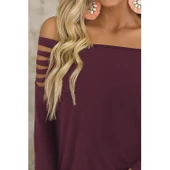 Lucky Life Kadın Uzun Lazer Kesik Detaylı Askılı Viskon Iki Iplik Bluz - 3