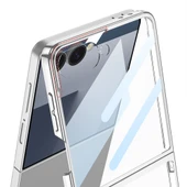 Samsung Galaxy Z Flip 7 Kılıf M-safe Şarj Özellikli Standlı Kıpta KPT-02 Kapak thumbnail 4