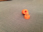 Tyranno-Scratch-Us Rex: Yazdırılabilir T-Rex Backscatcher Plastik Aparat thumbnail 5