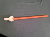 Tyranno-Scratch-Us Rex: Yazdırılabilir T-Rex Backscatcher Plastik Aparat thumbnail 6