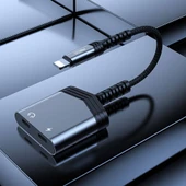 Recci RDS-A18 Lightning 2in1 Şarj ve Ses Adaptörü thumbnail 4