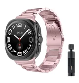 Samsung Galaxy Watch 8 40mm 44mm Classic 46mm Kordon Klipsli Metal Kordon 04 +Kısaltma Aparatı - 4