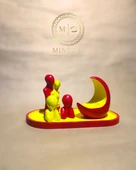 Minelly Özel Tasarım Galatasaray Aile ve Ay Işığı Seti - 4