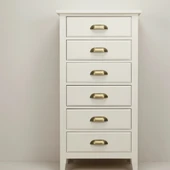 Tas Midye Çanak 96mm Antik Sarı Dolap Çekmece Vestiyer Mobilya Kulpu Metal Kulp ( 10 ADET ) thumbnail 3