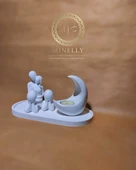 Minelly Özel Tasarım  Aile ve Ay Işığı Seti - 3