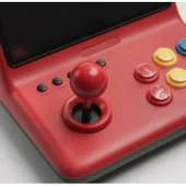 Ozmik  Retro 9 inç joystick arcade A7 mimarlık dört çekirdekli CPU simülatörü video oyunu konsolu thumbnail 3