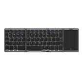 Recci RCS-K01 Katlanabilir Kablosuz Multifonksiyonel Touchpad Klavye - 9