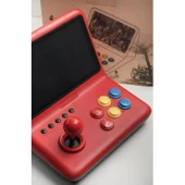 Ozmik  Retro 9 inç joystick arcade A7 mimarlık dört çekirdekli CPU simülatörü video oyunu konsolu thumbnail 1