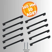 Köprü Kulp Dolap Çekmece Kulbu Metal Kulp 160 MM ( 10 ADET ) thumbnail 1