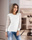 Derya Kurşun Dantelli Kadın Body 125 - 1