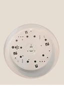 NADE Beyaz E-27x2 Duylu Sensörlü Tavan Glop (Sac Kasa) - 4