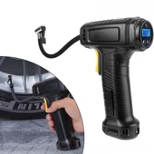NPO HP03 150PSI 3600Mah Şarjlı Led Işıklı LCD Ekranlı Çok Amaçlı Taşınabilir Dijital Hava Pompası - 5