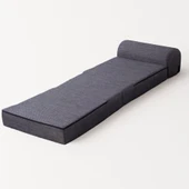 Yataklı Koltuk Magic Keten Görünümlü Tek Kişilik Antrasit Tek - 5