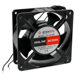 Plastim Bilezikli Aksiyel Fan 120x120x38mm 220V AC - PF12038B thumbnail 2