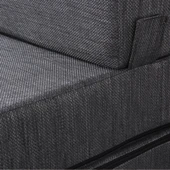 Yataklı Koltuk Magic Keten Görünümlü Tek Kişilik  Antrasit Tek - 6