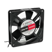 Plastim 120x120x25mm 220vac Bilezikli Aksiyel Fan - PF12025B - 1