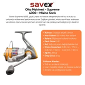 Olta Seti - 300cm Olta Kamışı 40-80GR / 4000'lik Olta Makinesi (XB-Yeşil) - Taşıma Çantalı thumbnail 2