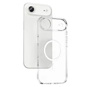 iPhone 17 Air Kılıf M-safe Şarj Özellikli Kamera Korumalı ZNTH Kripto Kapak - Şeffaf thumbnail 1