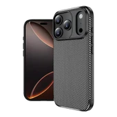 iPhone 17 Pro Max Kılıf ZNTH Negro Silikon Kapak - Siyah thumbnail 2