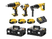 Dewalt DCK369M3T 18V XR 4.0AH LI-ION Kömürsüz Kombinasyon 3 Parça Kit - 1