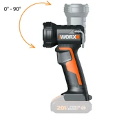 Worx WX025.9 20Volt 160/350 Lümen Profesyonel Çok Fonksiyonlu Led Fener (Akü Dahil Değildir) - 2