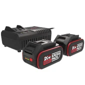 Kress KAD22 20Volt 6.0Ah Kross Pack Li-ion Çift Akü ve Akü Şarj Cihazı - 1