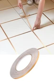 50 Metre Fayans Arası Şerit Dekoratif Yapışkan Su Geçirmez Sızdırmaz Altın Bant Kaplama 2 Adet - 1
