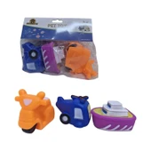 Asya Oyuncak Deposu Poşettte Vikvik 3lü Vinil Araçlar - 1