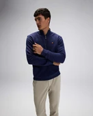 Ellesse Yarım Fermuarlı Sweat EM580-NV Navy Navy XXL thumbnail 4